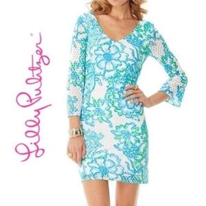 Lilly Pulitzer Alden Crochet Lace Dress, Size S